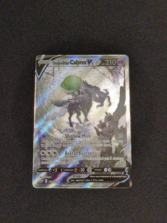 Shadow Rider Calyrex V (Alt Full Art) #172/198 Chilling Reign