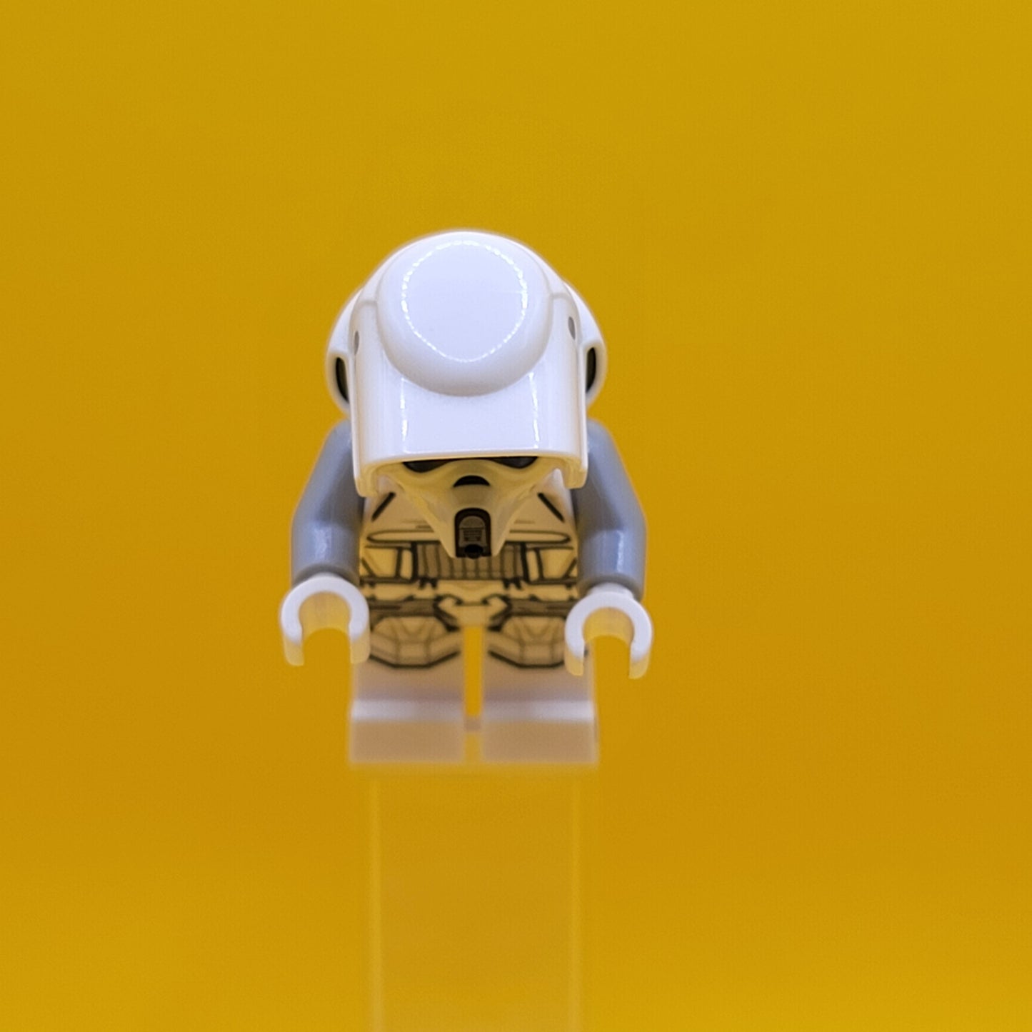 Imperial Scout Trooper Hoth Female Dual Molded Helmet light nougat Head Minifigure Lego (No accessories) sw1182