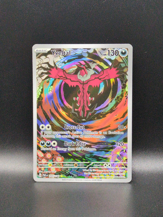 Yveltal #205/182 Illustration Rare - Paradox Rift