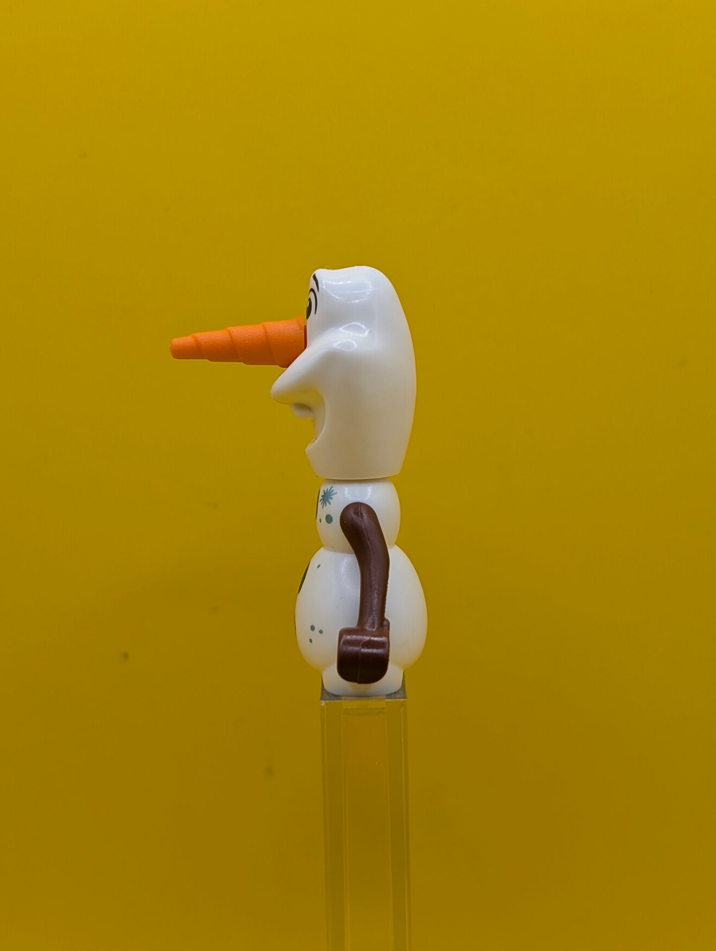 Olaf dp074 Mini Doll Body, Metallic Light Blue Snowflakes Disney Princess Lego Minifigure