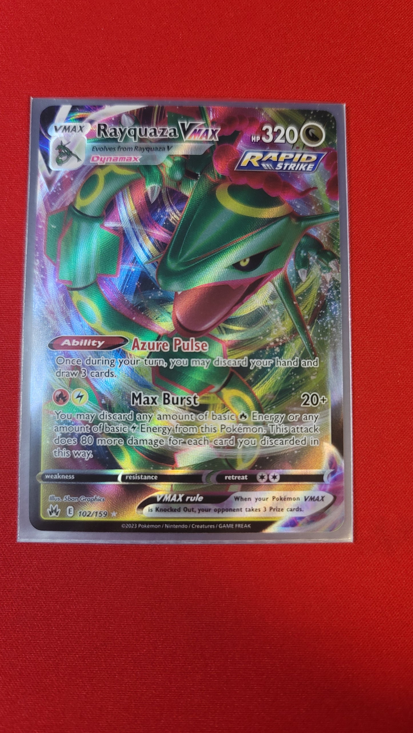 Rayquaza VMAX #102