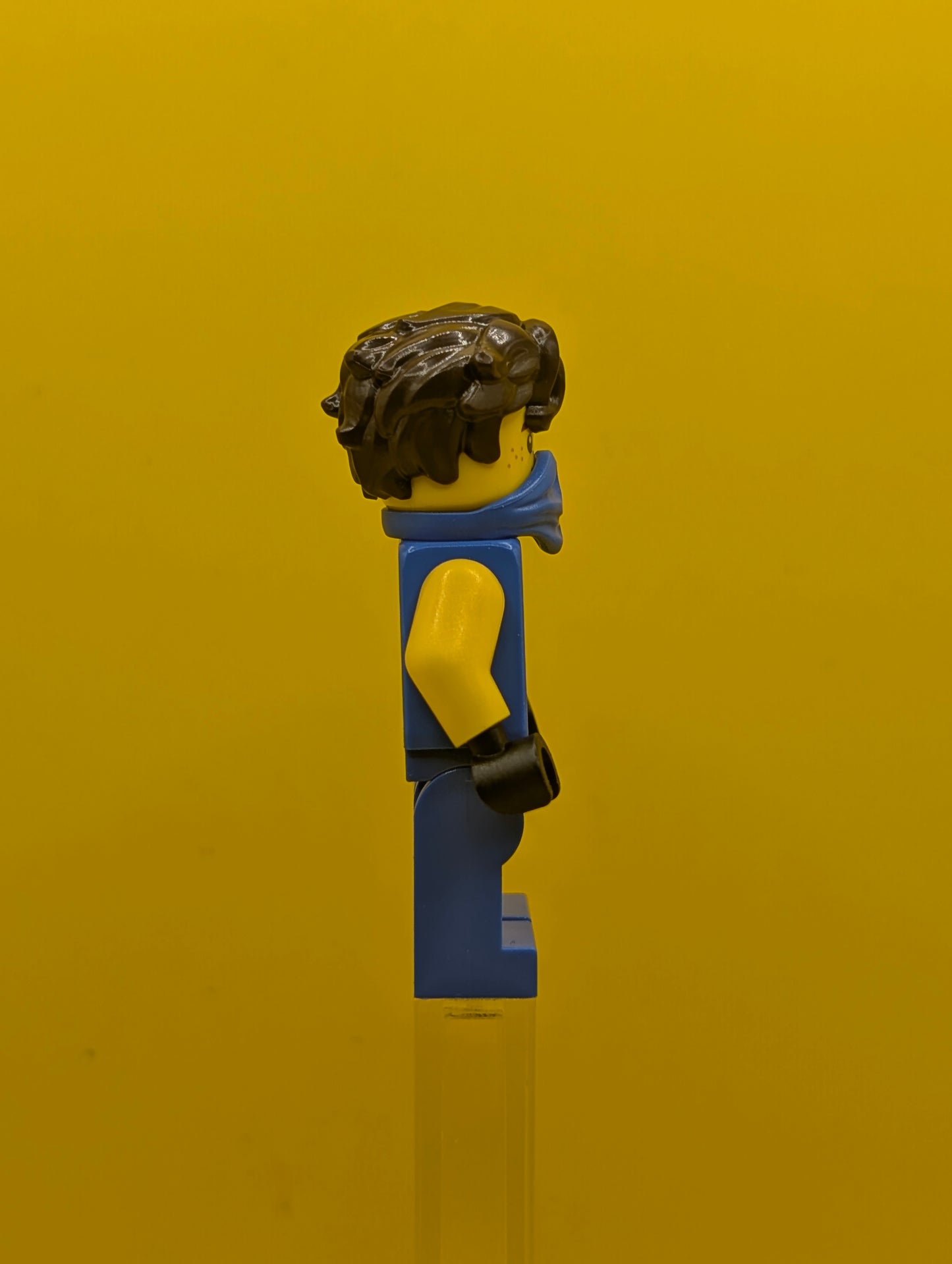 Jay njo0576a Legacy, Rebooted, Ninjago Logogram 'MASTER' on Torso, Hair Ninjago Lego Minifigure