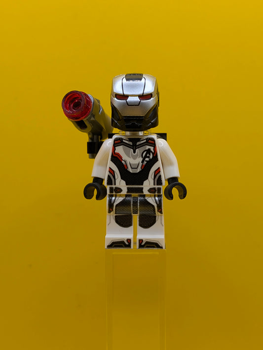 War Machine sh0564 White Jumpsuit with Shooter Marvel Lego Minifigure