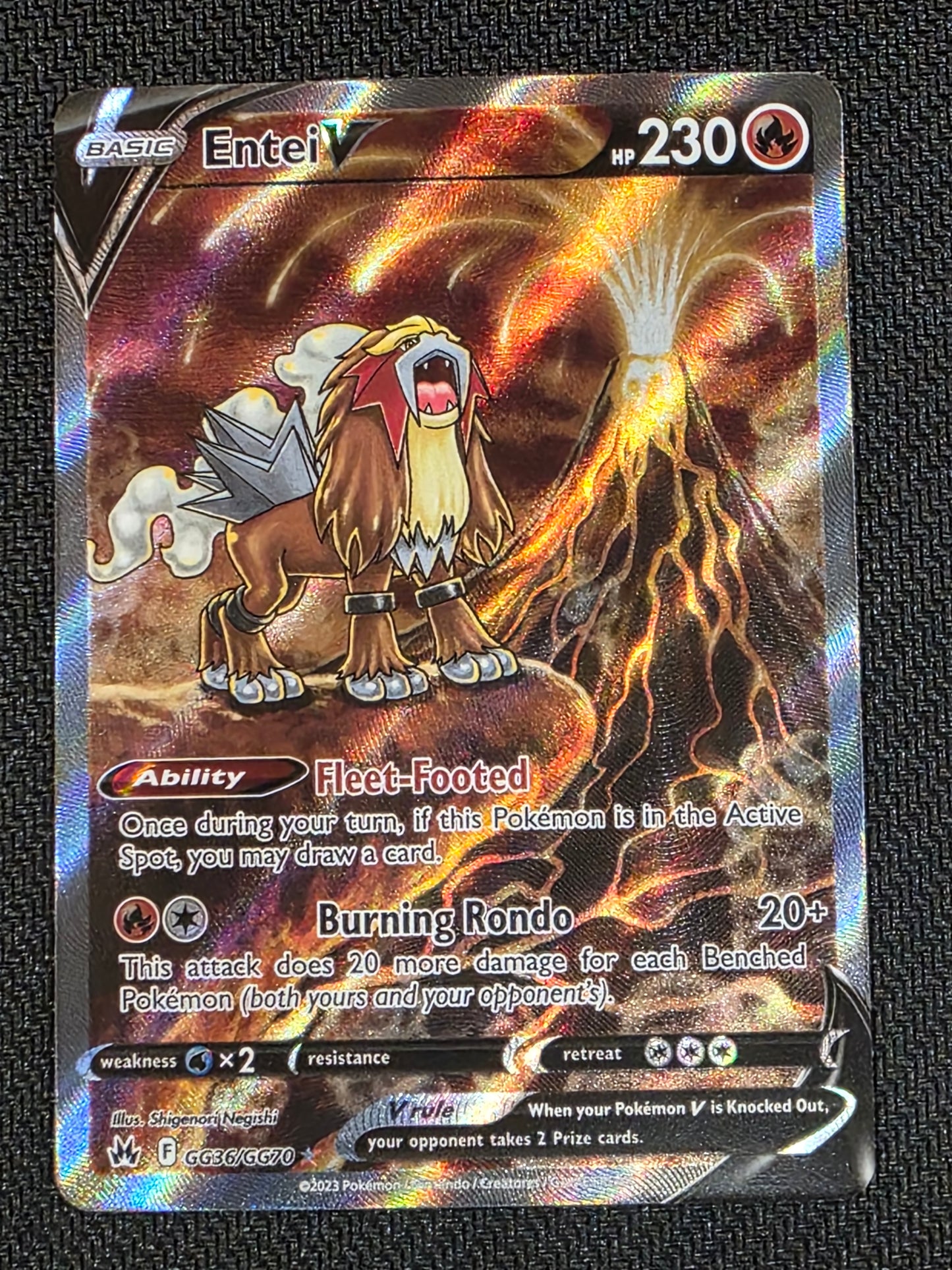 #GG36/GG70 Entei V Crown Zenith: Galarian Gallery