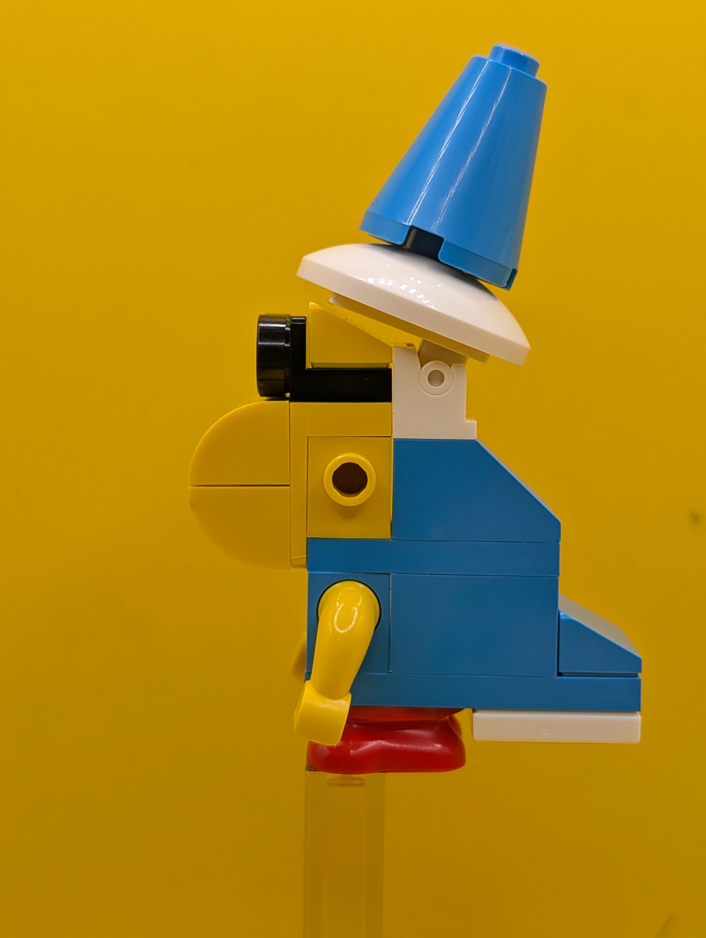 Kamek mar0185 Open Mouth, Red Tongue Super Mario Lego Minifigure