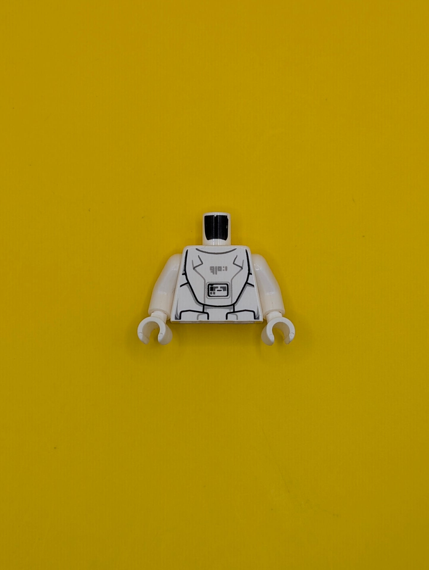 Torso SW First Order Snowtrooper Armor Pattern / White Arms / White Hands 973pb2156c01 Lego