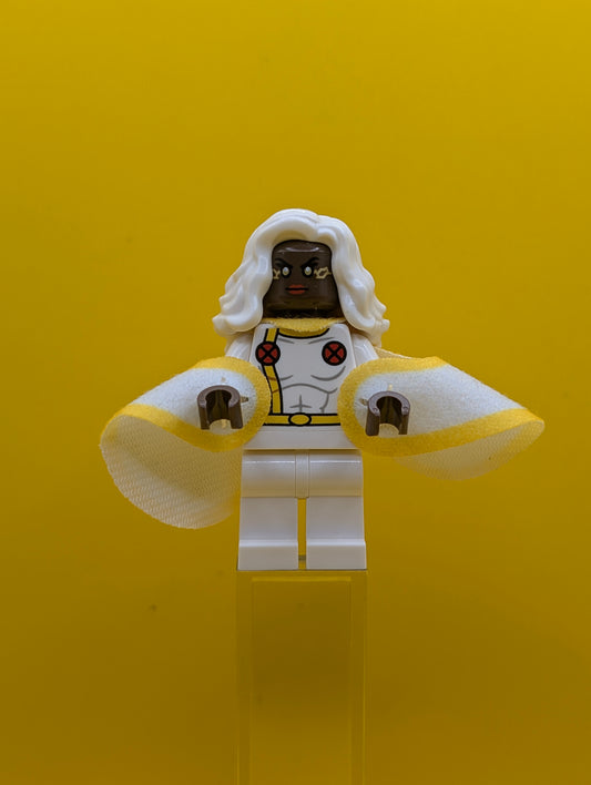 Storm sh0993 White Suit, Long Hair Marvel Lego Minifigure