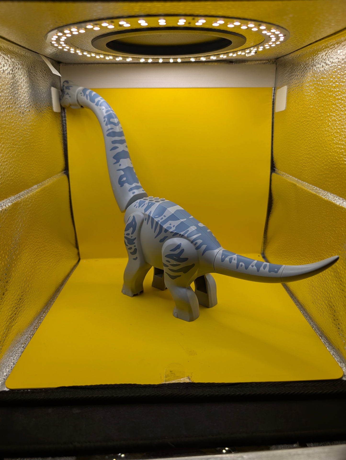 Dinosaur Brachiosaurus brach01 with Sand Blue Stripes Jurassic World lego Minifigure