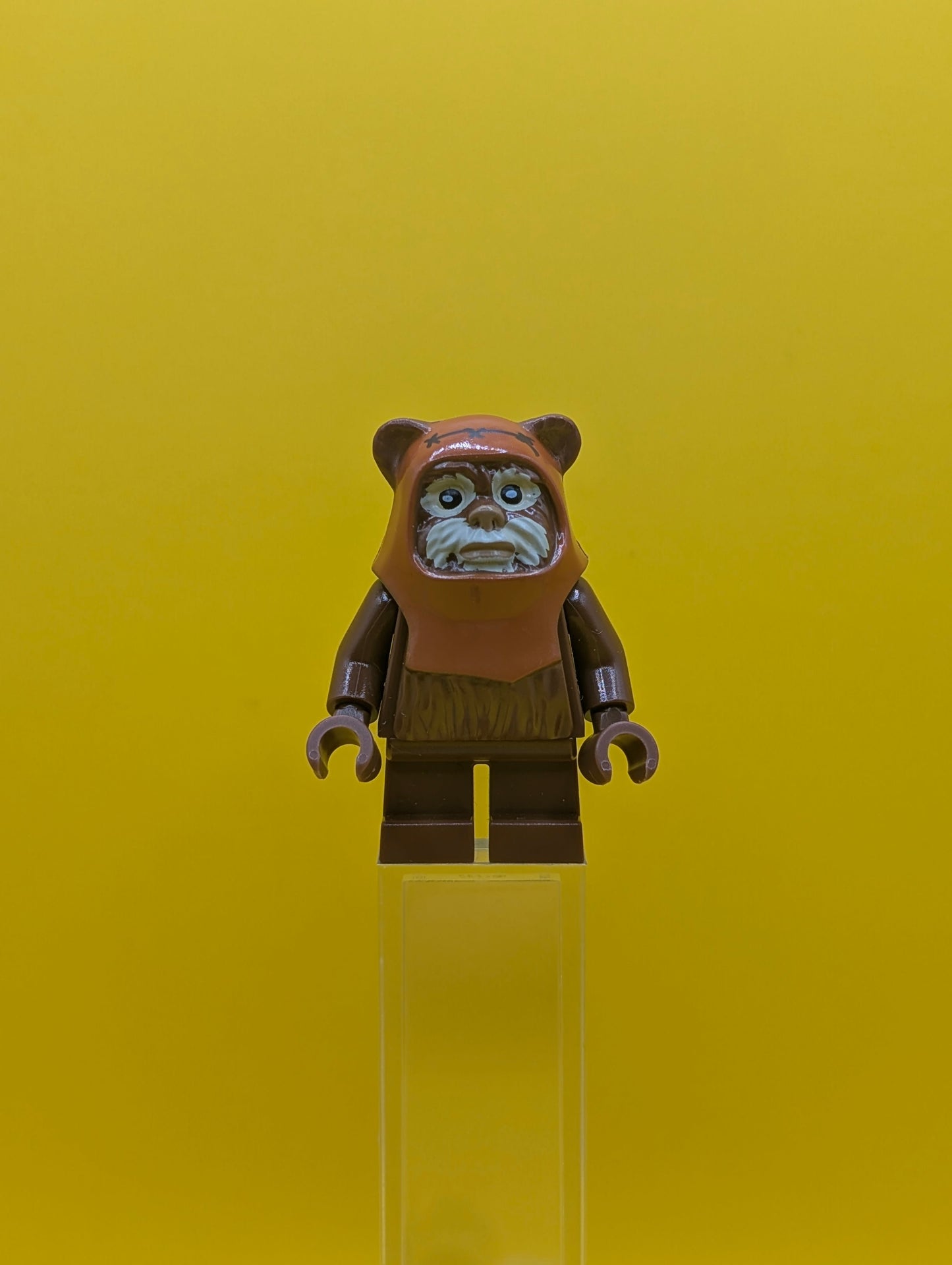 Wicket (Ewok) sw0513 with Tan Face Paint Pattern Star Wars Lego Minifigure