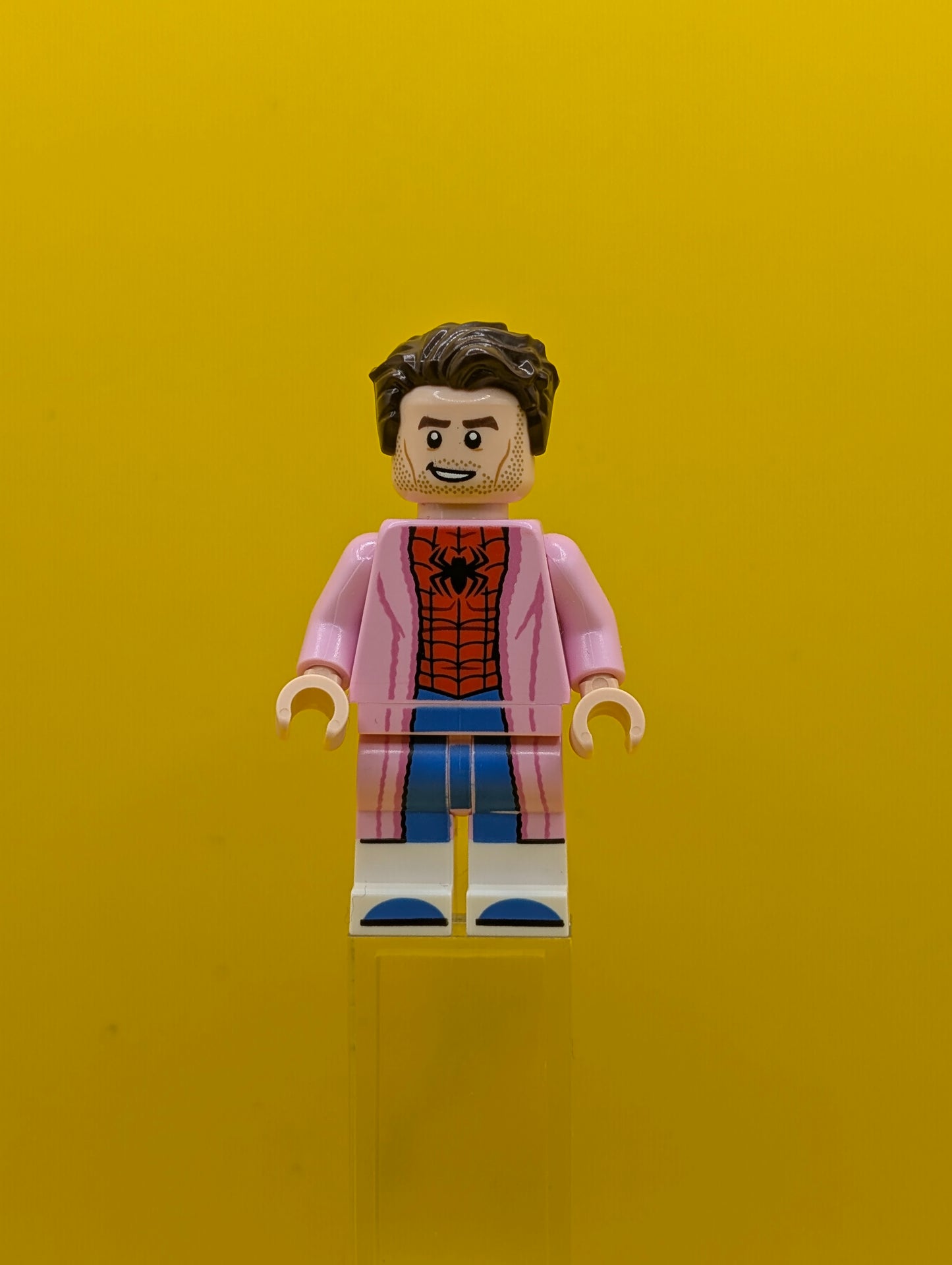 Peter B. Parker colspi10 Spider-Man, Spider-Man Across the Spider-Verse (Minifigure Only without Stand and Accessories) Cmf Lego Minifigure