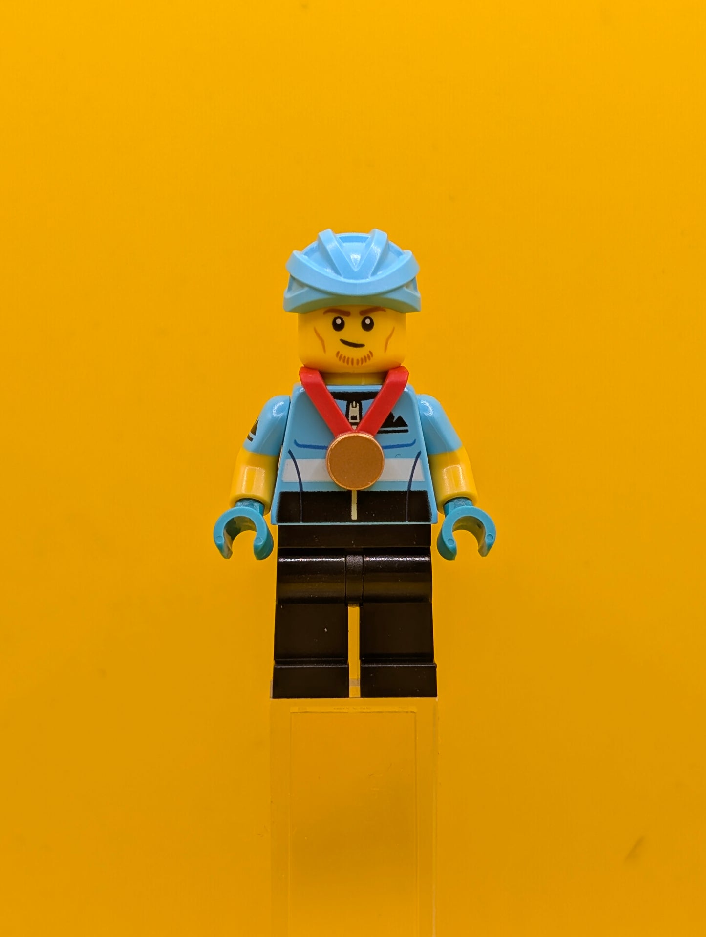 Wheelchair Racer col397 Series 22 (Minifigure Only without Stand and Accessories) Cmf Lego Minifigure