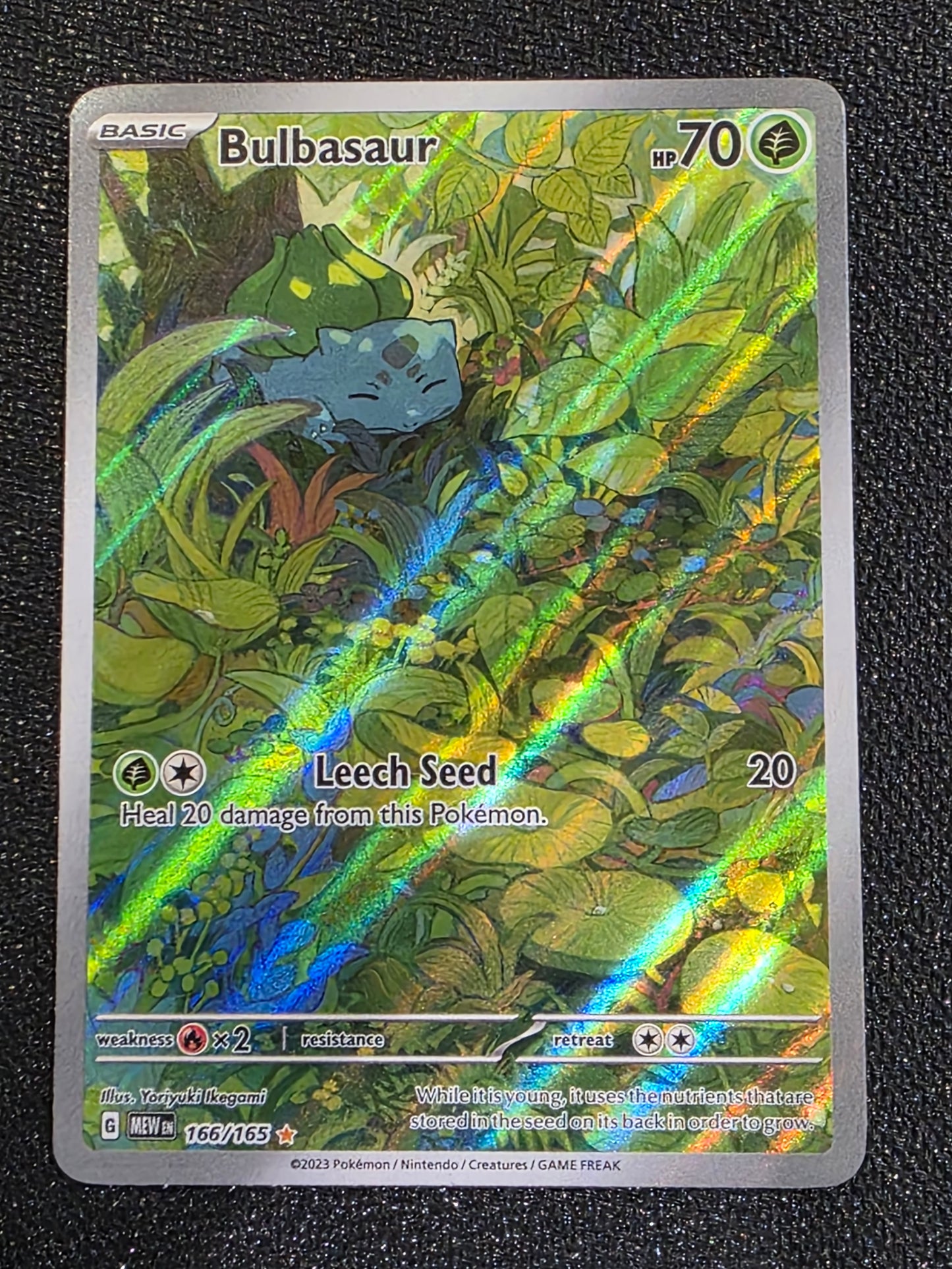#166/165 Bulbasaur SV: Scarlet & Violet 151