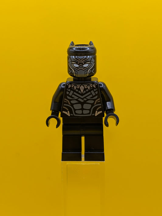 Black Panther sh1019 Dark Bluish Gray Armor Marvel Lego Minifigure