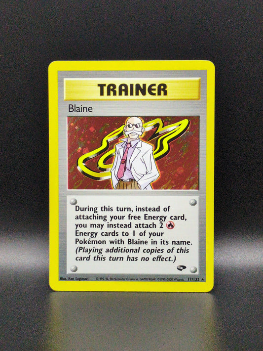 Blaine #17/132 - Gym Challenge Unlimited