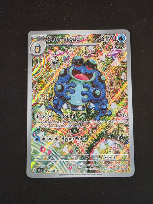 Seismitoad #105/086 Black Bolt