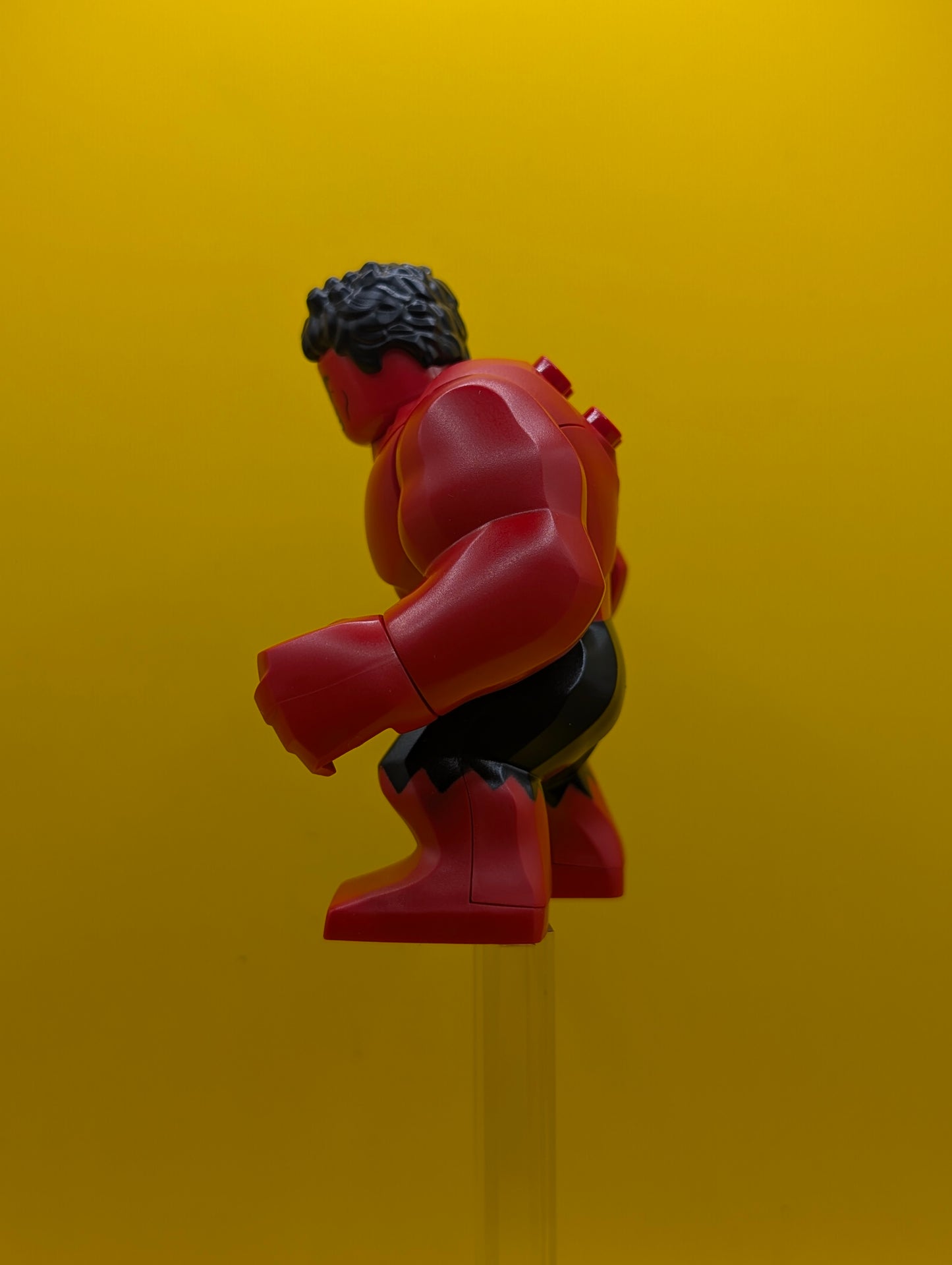 Red Hulk sh1001 Giant, Black Eyes Marvel Minifigure