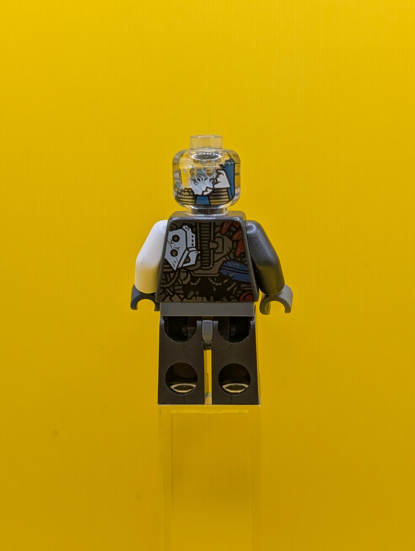 Ultron MK1 sh0169 Trans-Clear Head Marvel Lego Minifigure