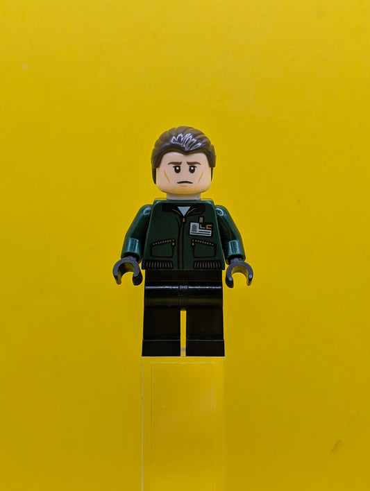 LexCorp Henchman 1 sh0224 Black Legs DC Lego Minifigure