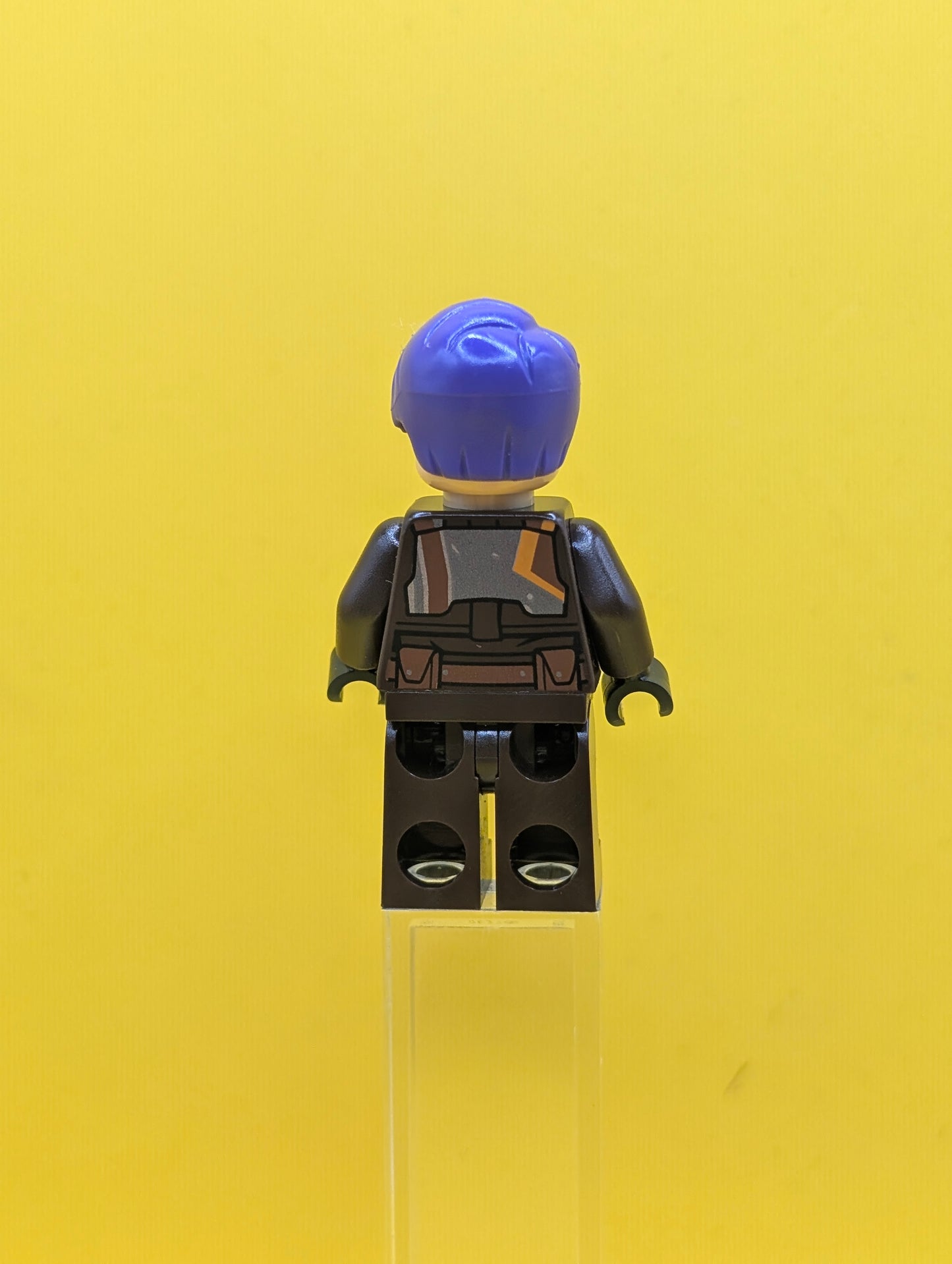 Sabine Wren sw1395 Dark Brown Armor, Dark Purple Hair Star Wars Lego Minifigure