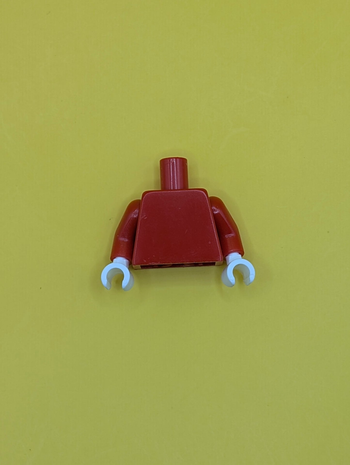 Torso Plain / Red Arms / White Hands 973c031 Lego