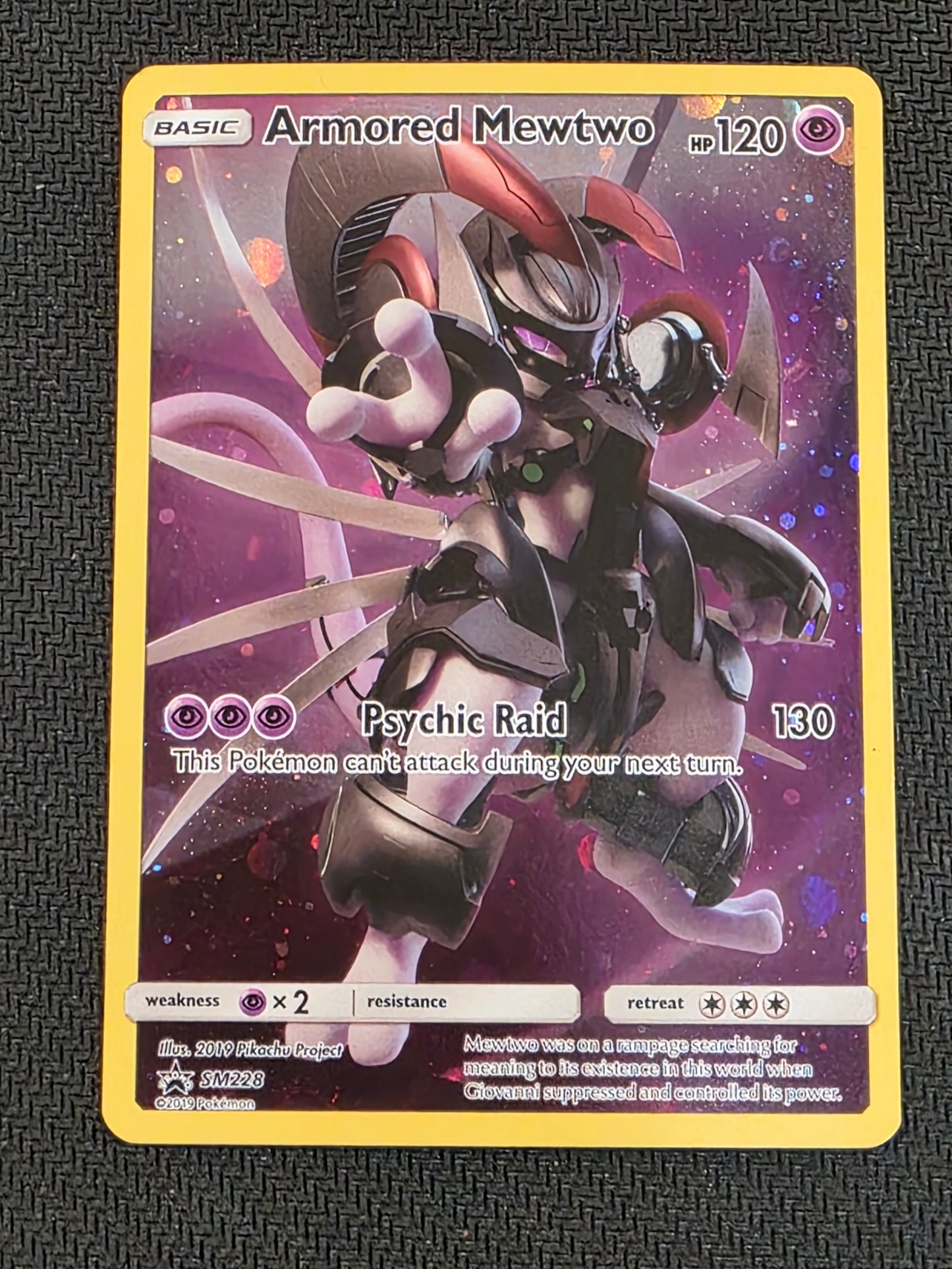 #SM228 * Armored Mewtwo SM Promos