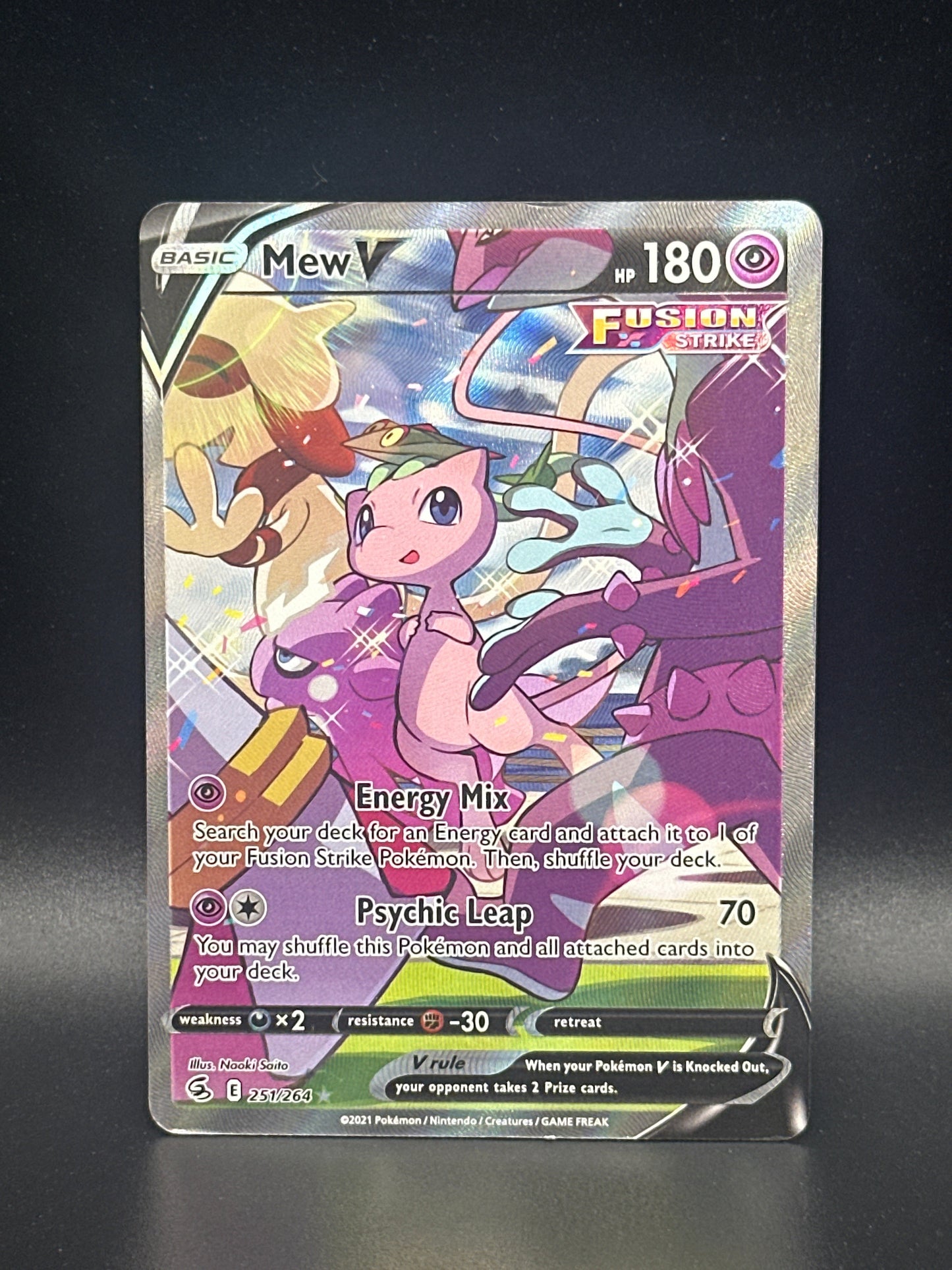 #251/264 Mew V Fusion Strike