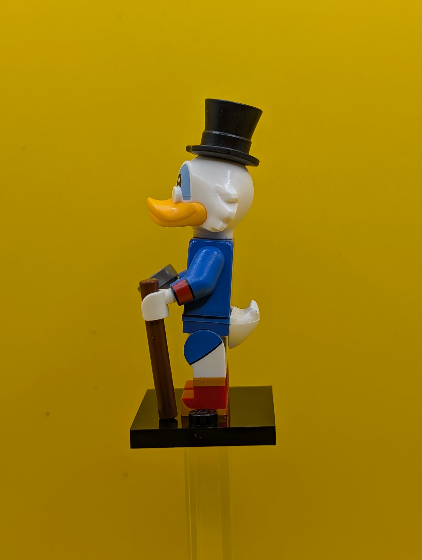 Scrooge McDuck coldis2-6 Disney, Series 2 (Complete Set with Stand and Accessories) Cmf Lego Minifigure