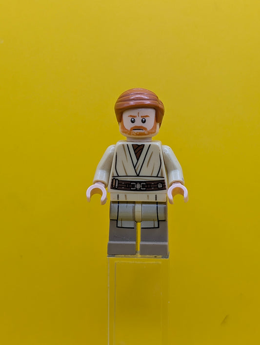 Obi-Wan Kenobi sw0535 (Dark Tan Printed Legs) Star Wars Lego Minifigure