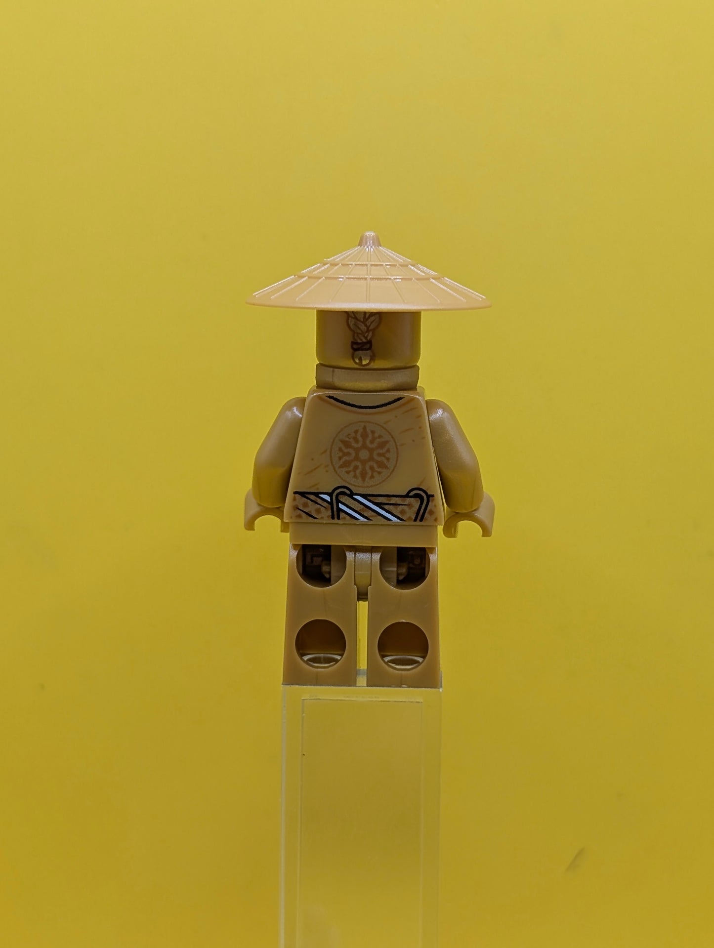 Wu Sensei njo0658 10th Anniversary Golden Ninja Ninjago Lego Minifigure