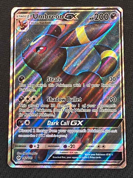 Umbreon GX #142/149* Sun & Moon
