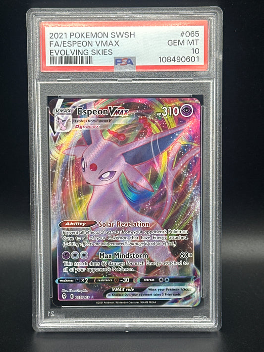 065/203 Espeon Vmax PSA 10