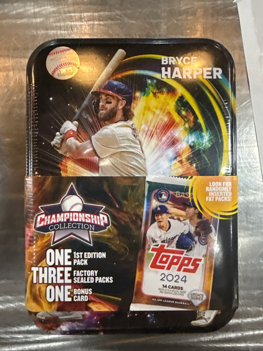 Baseball tin