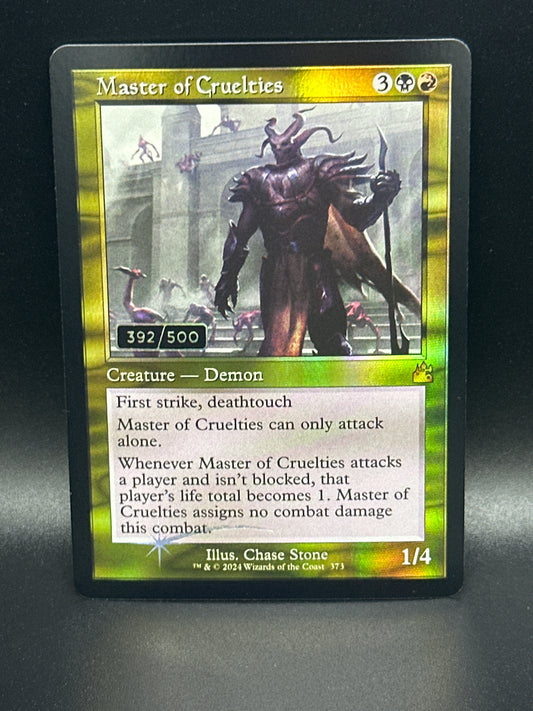 Master of Cruelties 392/500 Ravnica Remastered Magic the Gathering MTG