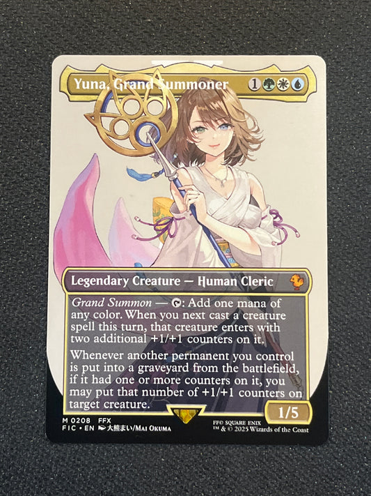 #0208 Yuna, Grand Summoner (Normal) Final Fantasy Commander