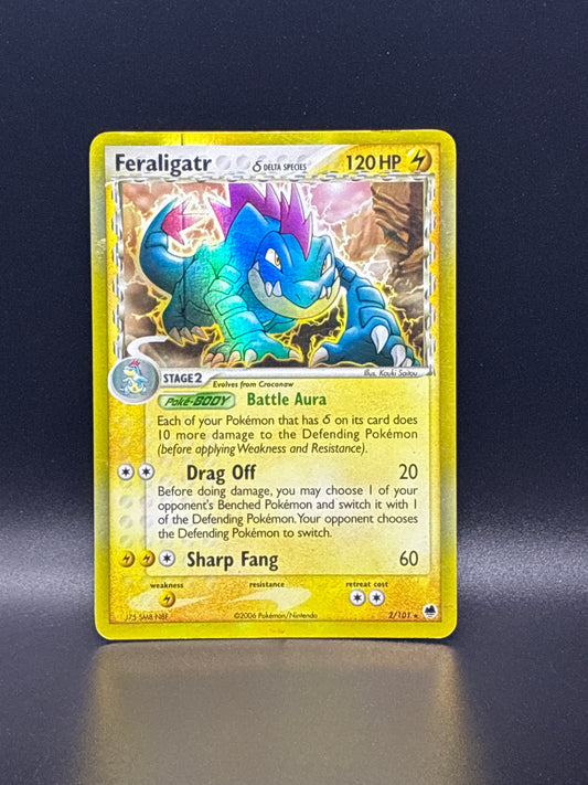 Feraligatr (Delta Species) #2/101 - EX Dragon Frontiers