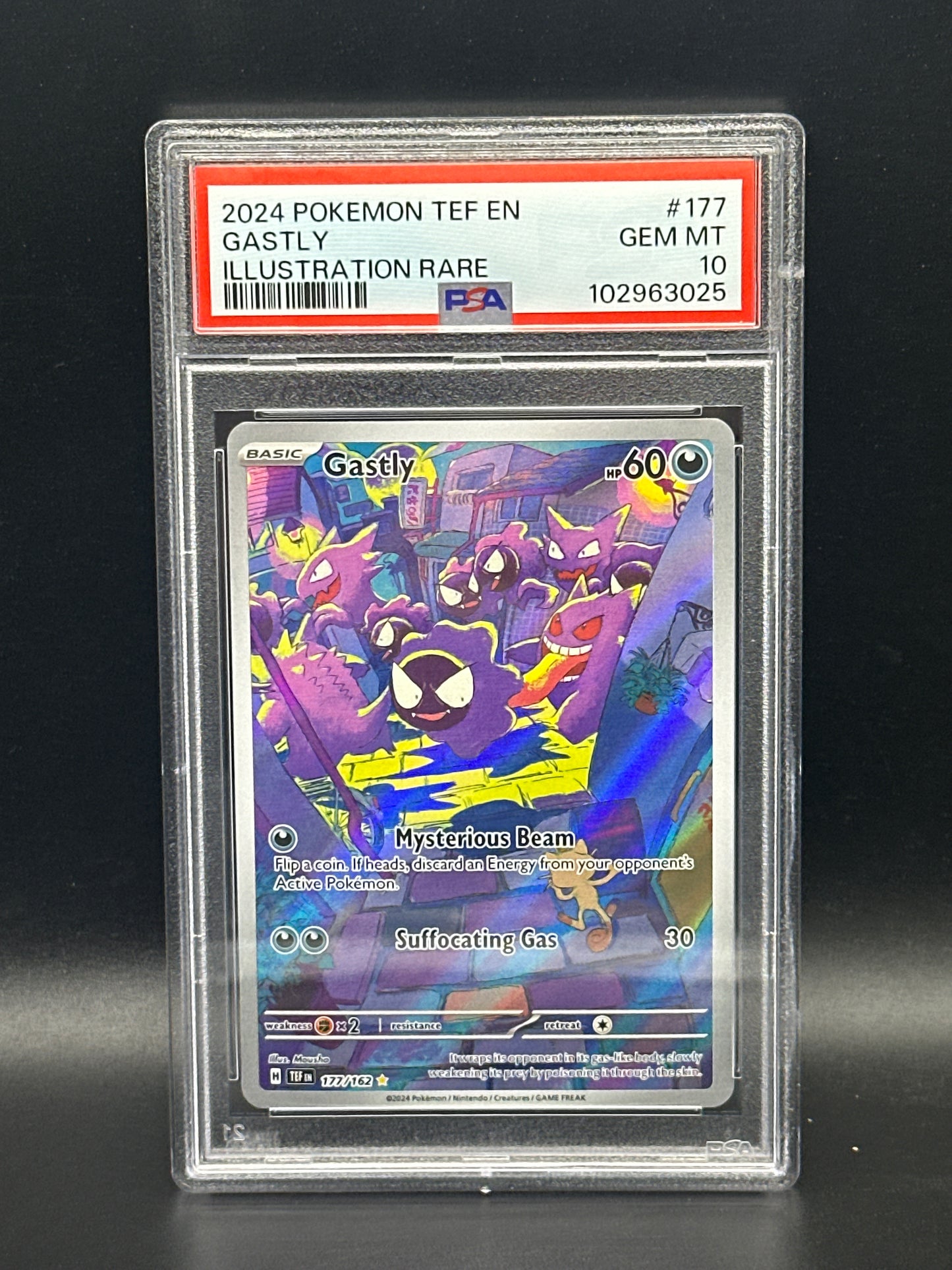 177/162* Gastly (Temporal Forces) PSA 10