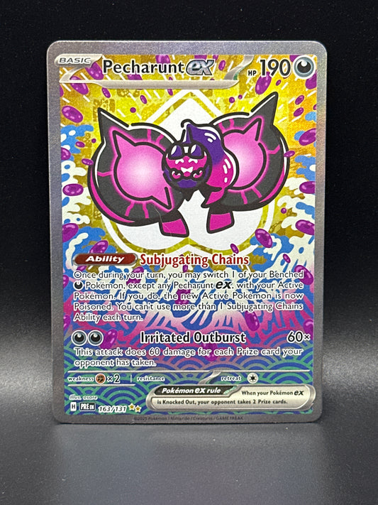 Pecharunt Ex #163/131* Prismatic Evolution
