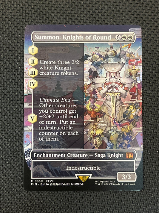 #0359 Summon: Knights of Round (Normal) - Final Fantasy Magic the Gathering MTG