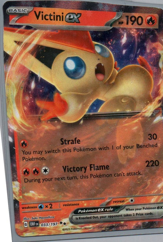 #033/197 Victini ex SV03: Obsidian Flames tcg