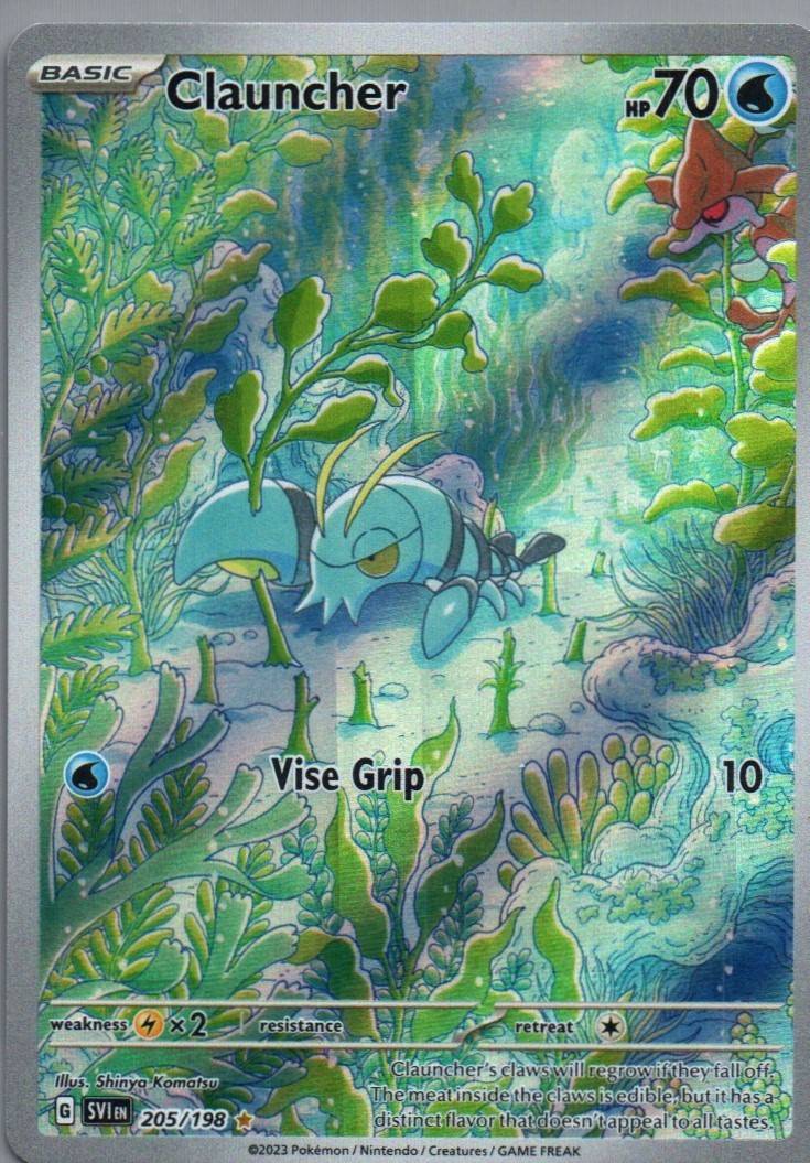#205/198 Clauncher SV01: Scarlet & Violet Base Set tcg