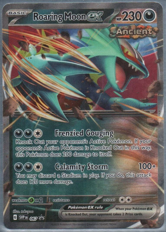 #067 Roaring Moon ex SV: Scarlet & Violet Promo Cards Promo tcg