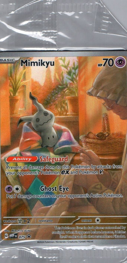 #075 Mimikyu (Pokemon Center Exclusive) SV: Scarlet & Violet Promo Cards