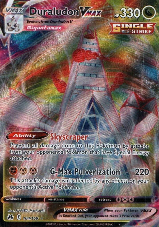 #104/159 Duraludon VMAX Crown Zenith