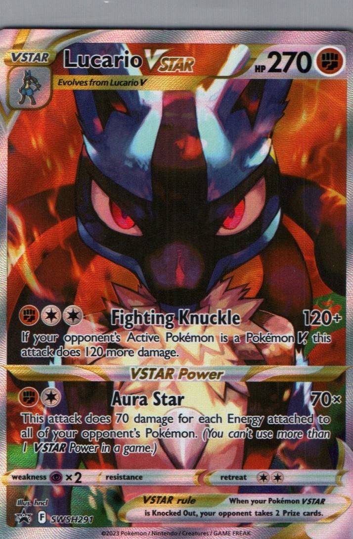 #SWSH291 Lucario VSTAR SWSH: Sword & Shield Promo Cards