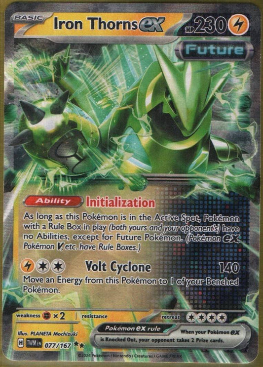 #077/167 Iron Thorns ex SV06: Twilight Masquerade