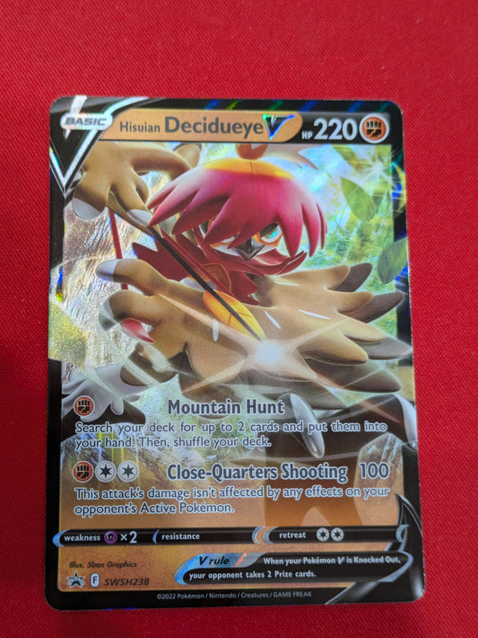 #SWSH238 Hisuian Decidueye V SWSH: Sword & Shield Promo Cards