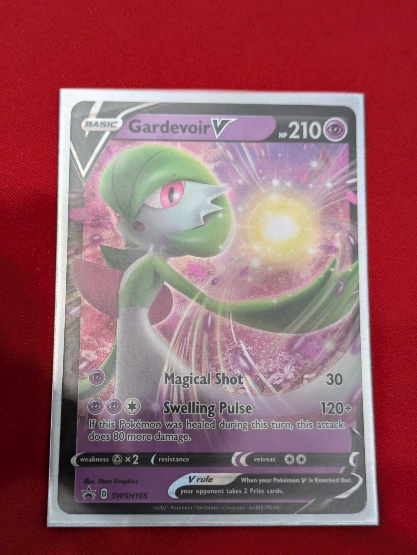 #SWSH105 Gardevoir V SWSH: Sword & Shield Promo Cards