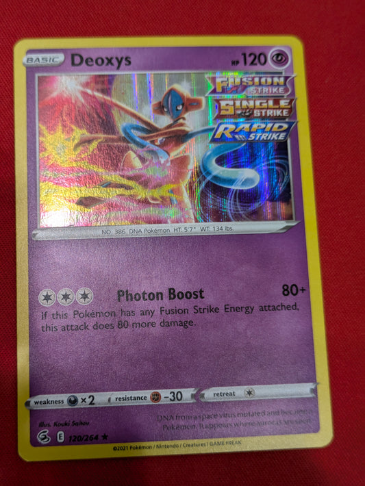 #120/264 Deoxys SWSH08: Fusion Strike