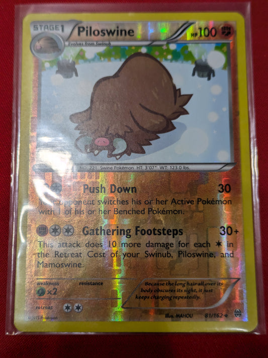 #81/162 Piloswine XY - BREAKthrough