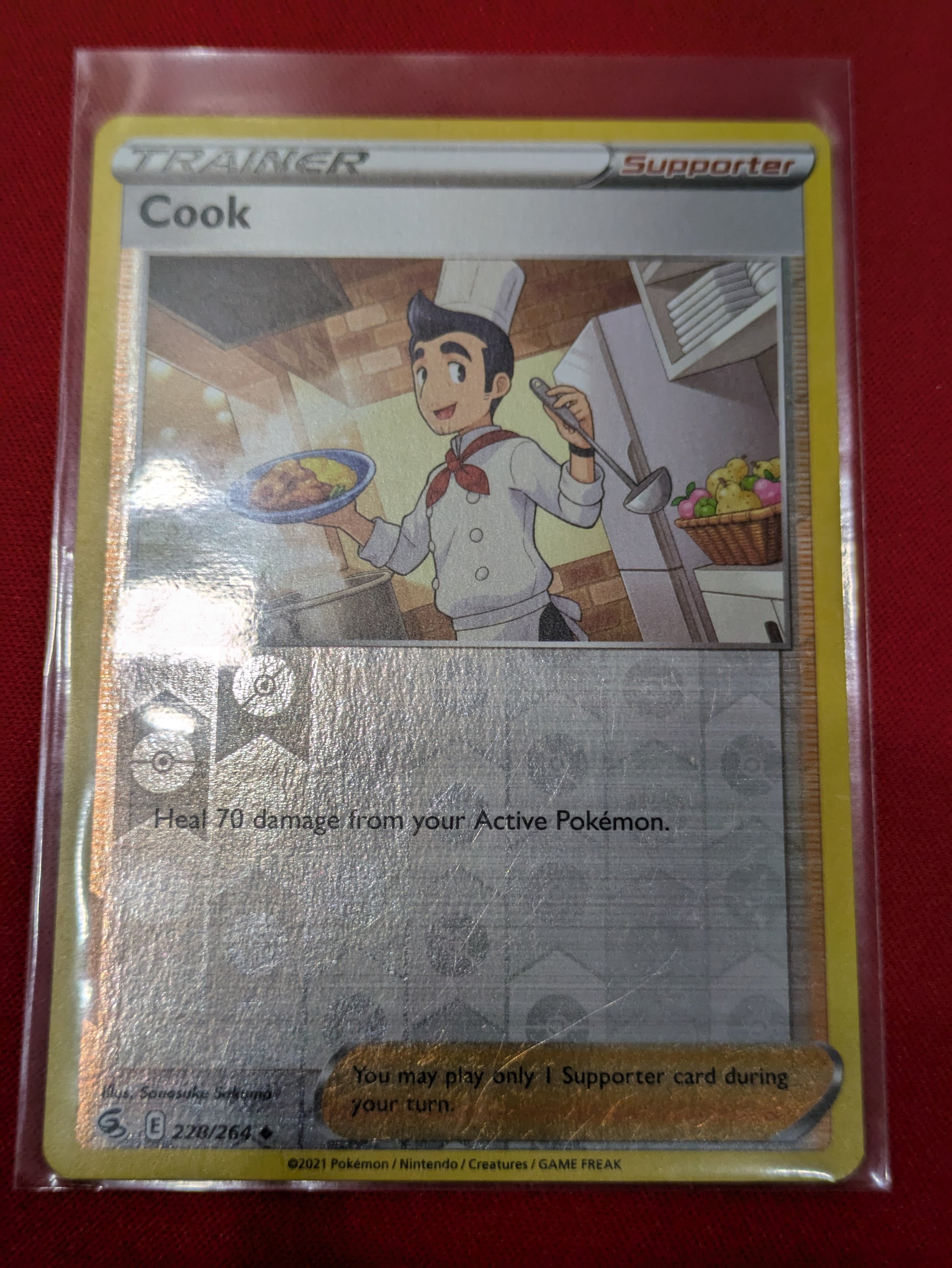 #228/264 Cook SWSH08: Fusion Strike